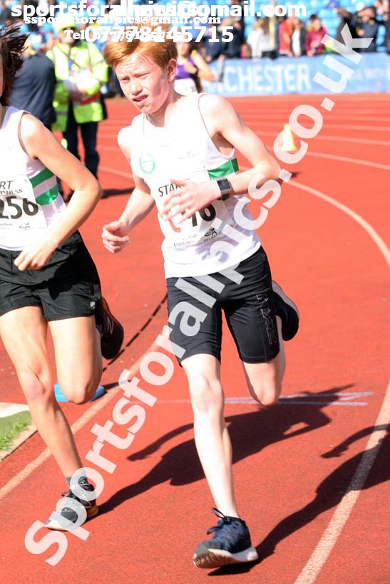 Boys under-15s  Northern 3 Stage Road Relay, SportsCity, Manchester. Photo: David T. Hewitson/Sports for All Pics